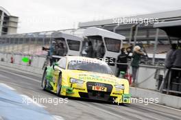 Mike Rockenfeller (GER) Audi Sport Team Phoenix Audi RS 5 DTM 14.04.2014, Test, Hockenheimring, Hockenheim, Monday.