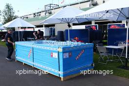 Scuderia Toro Rosso freight. 14.03.2014. Formula 1 World Championship, Rd 1, Australian Grand Prix, Albert Park, Melbourne, Australia, Practice Day.