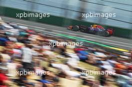 Daniel Ricciardo (AUS) Red Bull Racing RB10. 14.03.2014. Formula 1 World Championship, Rd 1, Australian Grand Prix, Albert Park, Melbourne, Australia, Practice Day.