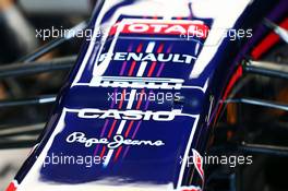FOM camera mounted in the nosecone of the Red Bull Racing RB10. 14.03.2014. Formula 1 World Championship, Rd 1, Australian Grand Prix, Albert Park, Melbourne, Australia, Practice Day.