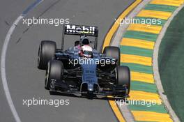Kevin Magnussen (DEN), McLaren F1  14.03.2014. Formula 1 World Championship, Rd 1, Australian Grand Prix, Albert Park, Melbourne, Australia, Practice Day.