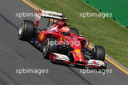 Kimi Raikkonen (FIN), Scuderia Ferrari  14.03.2014. Formula 1 World Championship, Rd 1, Australian Grand Prix, Albert Park, Melbourne, Australia, Practice Day.