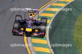 Daniel Ricciardo (AUS), Red Bull Racing  14.03.2014. Formula 1 World Championship, Rd 1, Australian Grand Prix, Albert Park, Melbourne, Australia, Practice Day.