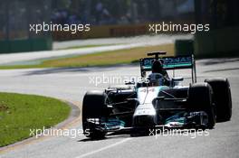 Lewis Hamilton (GBR), Mercedes AMG F1 Team  14.03.2014. Formula 1 World Championship, Rd 1, Australian Grand Prix, Albert Park, Melbourne, Australia, Practice Day.
