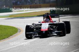 Jules Bianchi (FRA), Marussia F1 Team   14.03.2014. Formula 1 World Championship, Rd 1, Australian Grand Prix, Albert Park, Melbourne, Australia, Practice Day.