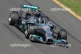 Nico Rosberg (GER), Mercedes AMG F1 Team  14.03.2014. Formula 1 World Championship, Rd 1, Australian Grand Prix, Albert Park, Melbourne, Australia, Practice Day.