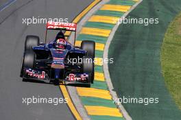 Daniil Kvyat (RUS), Scuderia Toro Rosso  14.03.2014. Formula 1 World Championship, Rd 1, Australian Grand Prix, Albert Park, Melbourne, Australia, Practice Day.