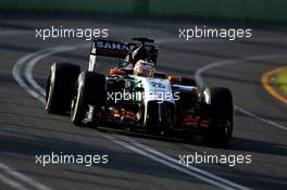 Nico Hulkenberg (GER), Sahara Force India  14.03.2014. Formula 1 World Championship, Rd 1, Australian Grand Prix, Albert Park, Melbourne, Australia, Practice Day.
