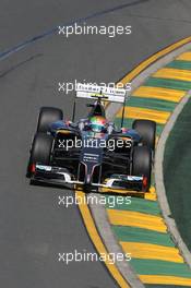 Esteban Gutierrez (MEX), Sauber F1 Team  14.03.2014. Formula 1 World Championship, Rd 1, Australian Grand Prix, Albert Park, Melbourne, Australia, Practice Day.