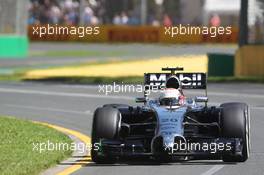 Kevin Magnussen (DEN) McLaren MP4-29. 14.03.2014. Formula 1 World Championship, Rd 1, Australian Grand Prix, Albert Park, Melbourne, Australia, Practice Day.