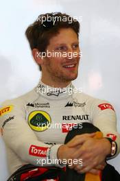 Romain Grosjean (FRA) Lotus F1 Team. 14.03.2014. Formula 1 World Championship, Rd 1, Australian Grand Prix, Albert Park, Melbourne, Australia, Practice Day.