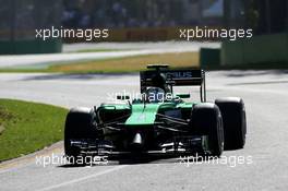 Marcus Ericsson (SWE), Caterham F1 Team  14.03.2014. Formula 1 World Championship, Rd 1, Australian Grand Prix, Albert Park, Melbourne, Australia, Practice Day.