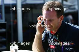 Christian Horner (GBR) Red Bull Racing Team Principal. 14.03.2014. Formula 1 World Championship, Rd 1, Australian Grand Prix, Albert Park, Melbourne, Australia, Practice Day.