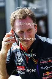 Christian Horner (GBR) Red Bull Racing Team Principal. 14.03.2014. Formula 1 World Championship, Rd 1, Australian Grand Prix, Albert Park, Melbourne, Australia, Practice Day.