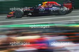 Sebastian Vettel (GER) Red Bull Racing RB10. 14.03.2014. Formula 1 World Championship, Rd 1, Australian Grand Prix, Albert Park, Melbourne, Australia, Practice Day.