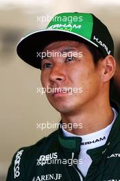 Kamui Kobayashi (JPN) Caterham. 14.03.2014. Formula 1 World Championship, Rd 1, Australian Grand Prix, Albert Park, Melbourne, Australia, Practice Day.