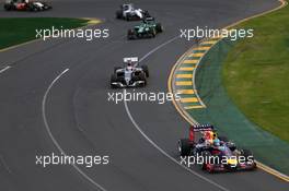 Sebastian Vettel (GER) Red Bull Racing. 16.03.2014. Formula 1 World Championship, Rd 1, Australian Grand Prix, Albert Park, Melbourne, Australia, Race Day.