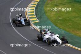 Valtteri Bottas (FIN) Williams FW36. 16.03.2014. Formula 1 World Championship, Rd 1, Australian Grand Prix, Albert Park, Melbourne, Australia, Race Day.