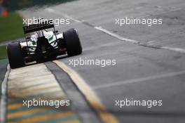 Sergio Perez (MEX) Sahara Force India F1 VJM07. 16.03.2014. Formula 1 World Championship, Rd 1, Australian Grand Prix, Albert Park, Melbourne, Australia, Race Day.
