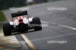 Jules Bianchi (FRA) Marussia F1 Team MR03. 16.03.2014. Formula 1 World Championship, Rd 1, Australian Grand Prix, Albert Park, Melbourne, Australia, Race Day.