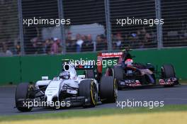 Valtteri Bottas (FIN), Williams F1 Team  16.03.2014. Formula 1 World Championship, Rd 1, Australian Grand Prix, Albert Park, Melbourne, Australia, Race Day.