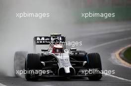 Kevin Magnussen (DEN) McLaren MP4-29. 15.03.2014. Formula 1 World Championship, Rd 1, Australian Grand Prix, Albert Park, Melbourne, Australia, Qualifying Day.