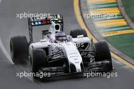 Valtteri Bottas (FIN) Williams FW36. 15.03.2014. Formula 1 World Championship, Rd 1, Australian Grand Prix, Albert Park, Melbourne, Australia, Qualifying Day.