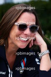 Claire Williams (GBR) Williams Deputy Team Principal. 15.03.2014. Formula 1 World Championship, Rd 1, Australian Grand Prix, Albert Park, Melbourne, Australia, Qualifying Day.