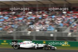 Felipe Massa (BRA), Williams F1 Team  15.03.2014. Formula 1 World Championship, Rd 1, Australian Grand Prix, Albert Park, Melbourne, Australia, Qualifying Day.