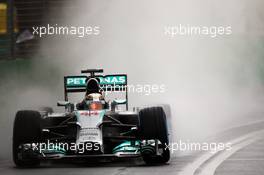 Lewis Hamilton (GBR) Mercedes AMG F1 W05. 15.03.2014. Formula 1 World Championship, Rd 1, Australian Grand Prix, Albert Park, Melbourne, Australia, Qualifying Day.