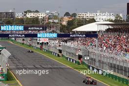 Romain Grosjean (FRA) Lotus F1 E22. 15.03.2014. Formula 1 World Championship, Rd 1, Australian Grand Prix, Albert Park, Melbourne, Australia, Qualifying Day.