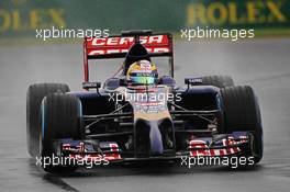 Jean-Eric Vergne (FRA) Scuderia Toro Rosso STR9. 15.03.2014. Formula 1 World Championship, Rd 1, Australian Grand Prix, Albert Park, Melbourne, Australia, Qualifying Day.