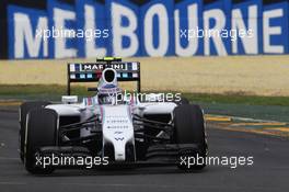 Valtteri Bottas (FIN) Williams FW36. 15.03.2014. Formula 1 World Championship, Rd 1, Australian Grand Prix, Albert Park, Melbourne, Australia, Qualifying Day.