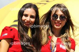 GP girls. 15.03.2014. Formula 1 World Championship, Rd 1, Australian Grand Prix, Albert Park, Melbourne, Australia, Qualifying Day.