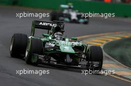 Kamui Kobayashi (JPN), Caterham F1 Team  15.03.2014. Formula 1 World Championship, Rd 1, Australian Grand Prix, Albert Park, Melbourne, Australia, Qualifying Day.