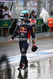 Sebastian Vettel (GER) Red Bull Racing  15.03.2014. Formula 1 World Championship, Rd 1, Australian Grand Prix, Albert Park, Melbourne, Australia, Qualifying Day.