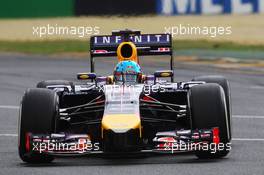 Sebastian Vettel (GER) Red Bull Racing RB10. 15.03.2014. Formula 1 World Championship, Rd 1, Australian Grand Prix, Albert Park, Melbourne, Australia, Qualifying Day.