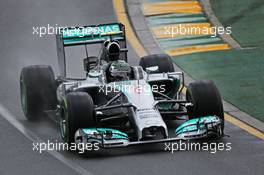 Nico Rosberg (GER) Mercedes AMG F1 W05. 15.03.2014. Formula 1 World Championship, Rd 1, Australian Grand Prix, Albert Park, Melbourne, Australia, Qualifying Day.