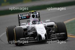 Valtteri Bottas (FIN) Williams FW36. 15.03.2014. Formula 1 World Championship, Rd 1, Australian Grand Prix, Albert Park, Melbourne, Australia, Qualifying Day.