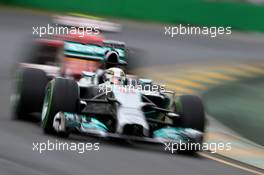 Lewis Hamilton (GBR), Mercedes AMG F1 Team  15.03.2014. Formula 1 World Championship, Rd 1, Australian Grand Prix, Albert Park, Melbourne, Australia, Qualifying Day.