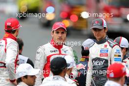 Esteban Gutierrez (MEX), Sauber F1 Team and Jules Bianchi (FRA), Marussia F1 Team   16.03.2014. Formula 1 World Championship, Rd 1, Australian Grand Prix, Albert Park, Melbourne, Australia, Race Day.