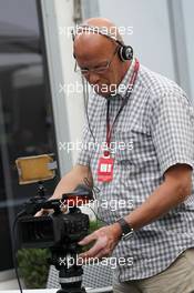 Peter van Egmond (NLD) Photographer. 16.03.2014. Formula 1 World Championship, Rd 1, Australian Grand Prix, Albert Park, Melbourne, Australia, Race Day.