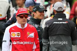 Kimi Raikkonen (FIN), Scuderia Ferrari  16.03.2014. Formula 1 World Championship, Rd 1, Australian Grand Prix, Albert Park, Melbourne, Australia, Race Day.