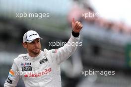 Jenson Button (GBR), McLaren F1 Team  16.03.2014. Formula 1 World Championship, Rd 1, Australian Grand Prix, Albert Park, Melbourne, Australia, Race Day.