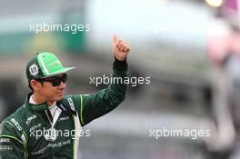 Kamui Kobayashi (JPN), Caterham F1 Team  16.03.2014. Formula 1 World Championship, Rd 1, Australian Grand Prix, Albert Park, Melbourne, Australia, Race Day.