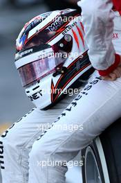 Helmet of Max Chilton (GBR), Marussia F1 Team  16.03.2014. Formula 1 World Championship, Rd 1, Australian Grand Prix, Albert Park, Melbourne, Australia, Race Day.