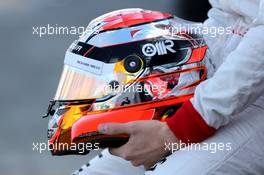 Helmet of Jules Bianchi (FRA), Marussia F1 Team   16.03.2014. Formula 1 World Championship, Rd 1, Australian Grand Prix, Albert Park, Melbourne, Australia, Race Day.