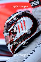 Helmet of Max Chilton (GBR), Marussia F1 Team  16.03.2014. Formula 1 World Championship, Rd 1, Australian Grand Prix, Albert Park, Melbourne, Australia, Race Day.