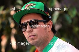 Sergio Perez (MEX), Sahara Force India  13.03.2014. Formula 1 World Championship, Rd 1, Australian Grand Prix, Albert Park, Melbourne, Australia, Preparation Day.