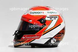 The helmet of Kimi Raikkonen (FIN) Ferrari. 13.03.2014. Formula 1 World Championship, Rd 1, Australian Grand Prix, Albert Park, Melbourne, Australia, Preparation Day.